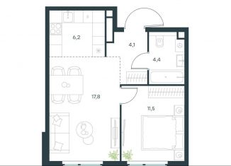 Продается 2-комнатная квартира, 44 м2, Москва, метро Мичуринский проспект