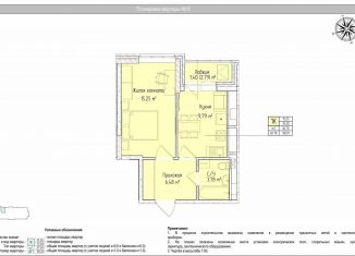 Продажа однокомнатной квартиры, 36.7 м2, Ижевск, Индустриальный район