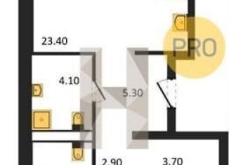 Продам 2-комнатную квартиру, 68.9 м2, Татарстан, улица Николая Ершова, 65Б/2