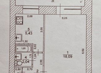 1-ком. квартира на продажу, 29.1 м2, Ульяновская область, улица Димитрова, 71