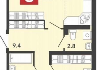 Продается 3-комнатная квартира, 85.4 м2, Пензенская область, Фонтанная улица, с70